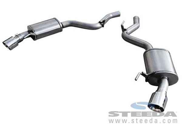 Axle-Back Exhaust 2-1/2" (2015 GT)